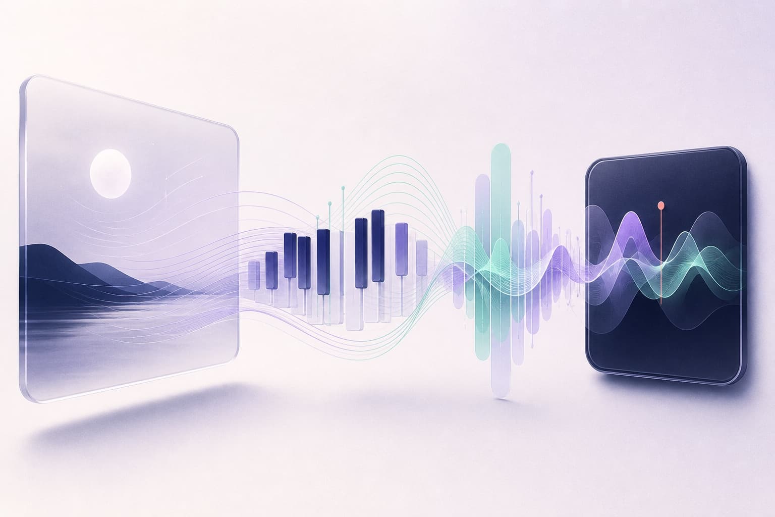 An instrumental music brief becoming a layered arrangement